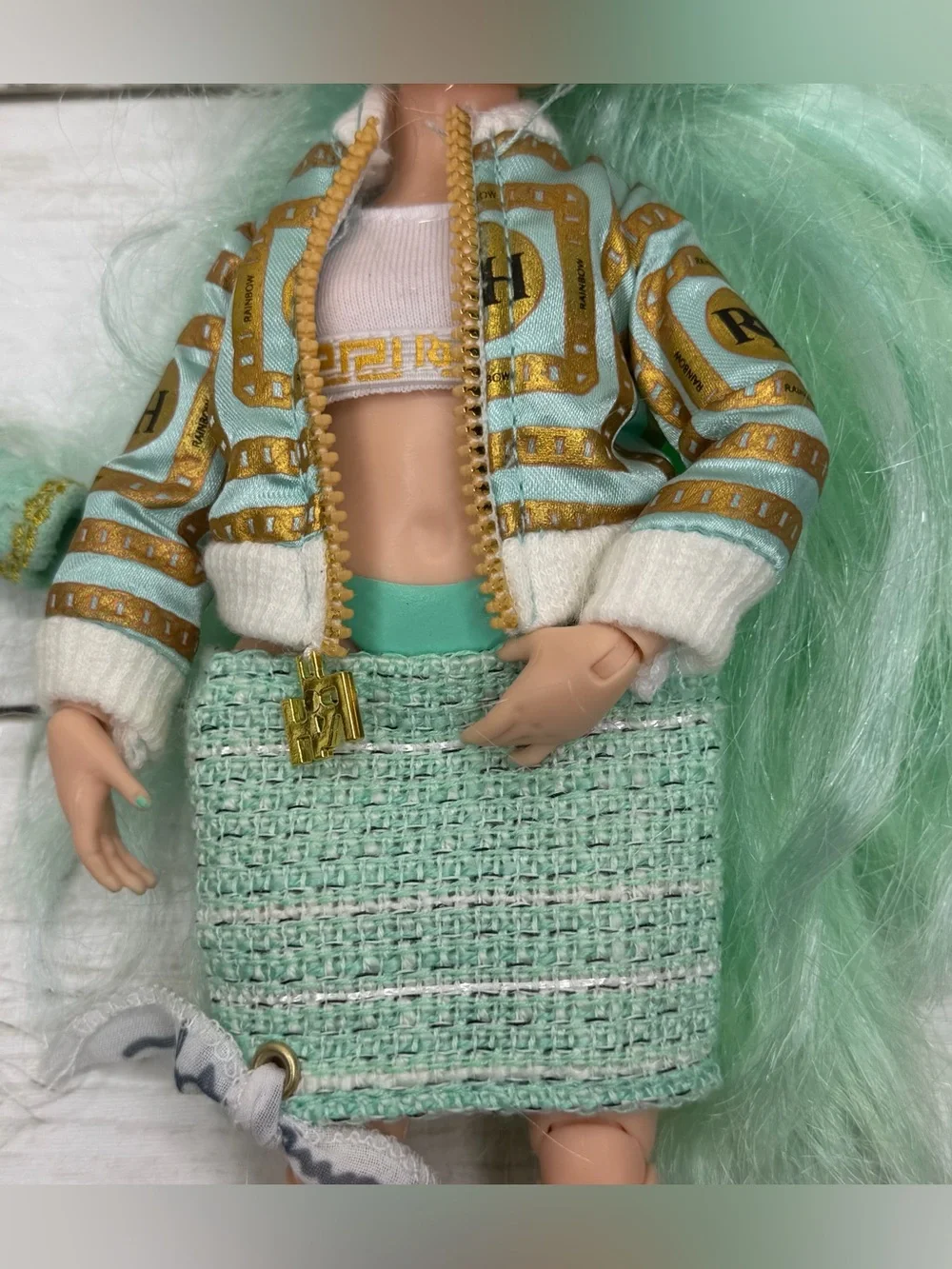 Rainbow High Series 3 Daphne Minton Fashion Doll & Outfits - Mint Green MGA